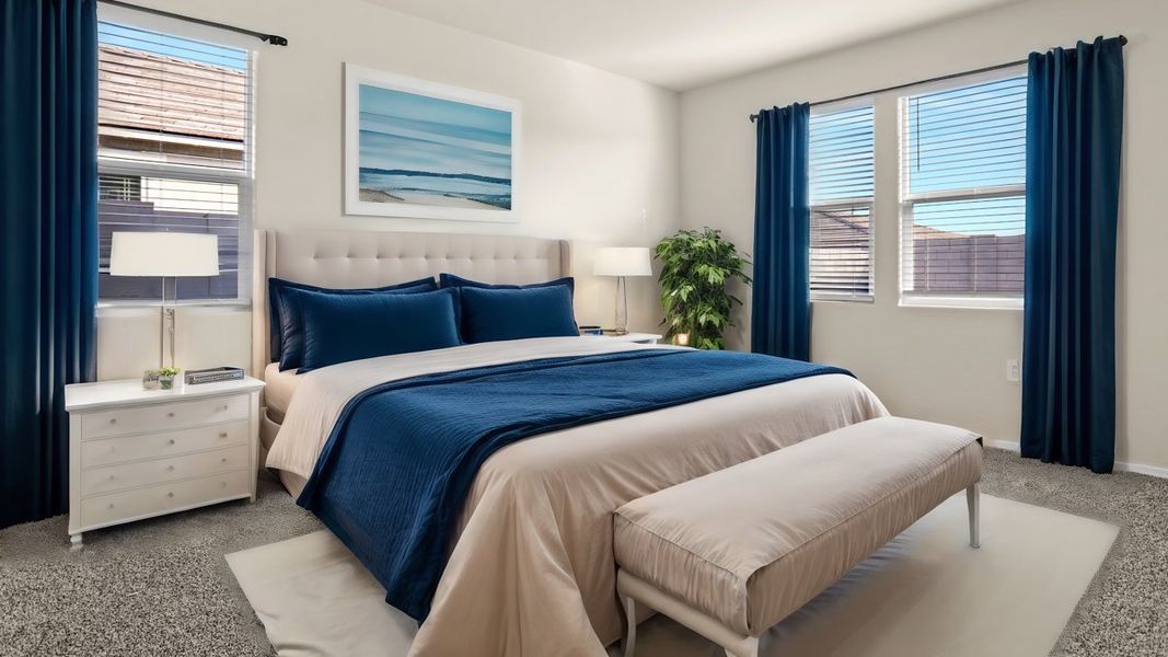 Furnished interior view inside a new home in Rio Rancho Estates, Wittmann (Image 6).