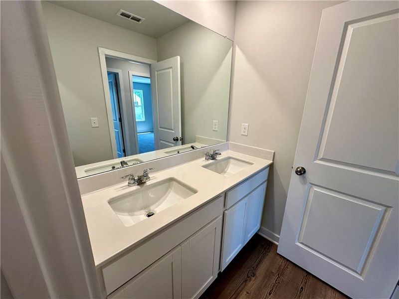 Furnished interior view inside a new home in Reserve at Gum Springs, Jefferson (Image 5).