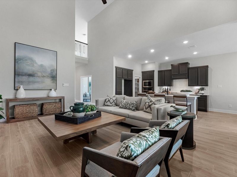 Furnished interior view inside a new home in Clopton Farms, Montgomery (Image 10).