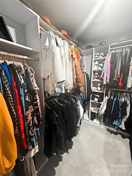 Primary Bedroom Walk-In Closet