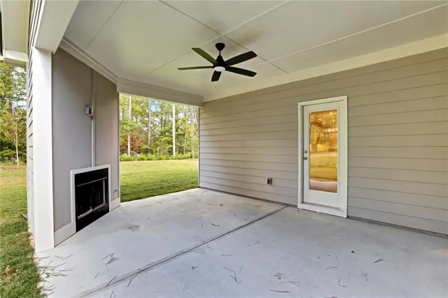 Exterior details and patio area of a home in , Lawrenceville (Image 3). Exterior details and patio area of a home in , Lawrenceville (Image 3).