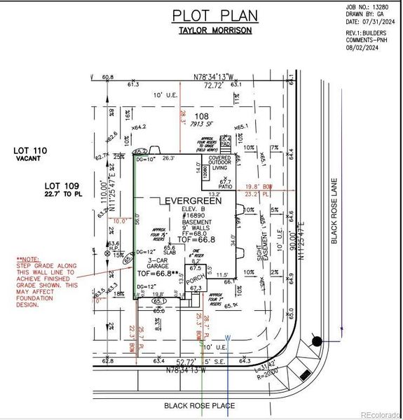 plot plan