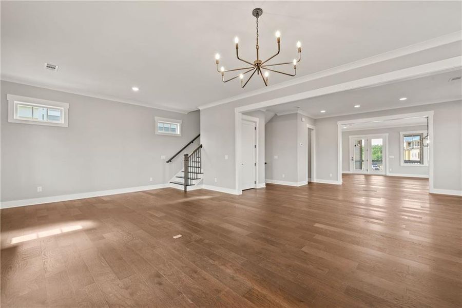 Spacious, unfurnished interior of a new home in , Woodstock (Image 15).