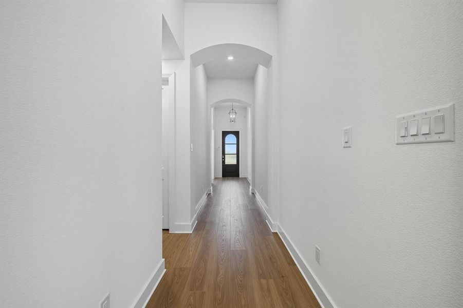 Spacious, unfurnished interior of a new home in Wildflower Ranch: Artisan Series - 60ft. lots, Dish (Image 20). Spacious, unfurnished interior of a new home in Wildflower Ranch: Artisan Series - 60ft. lots, Dish (Image 20).