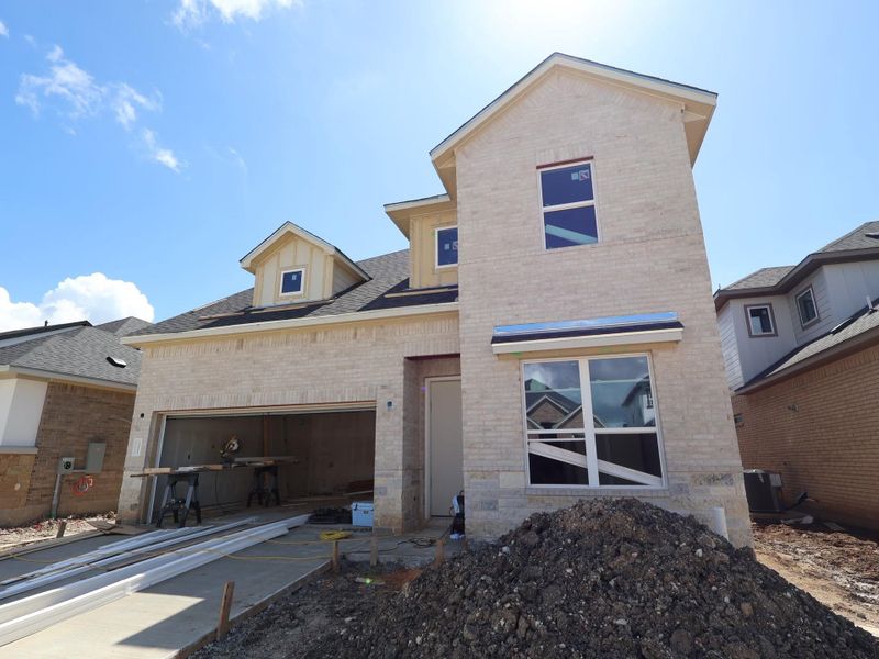 In-progress construction of a new home in Estancia West, Manchaca, TX (Image 10). In-progress construction of a new home in Estancia West, Manchaca, TX (Image 10).