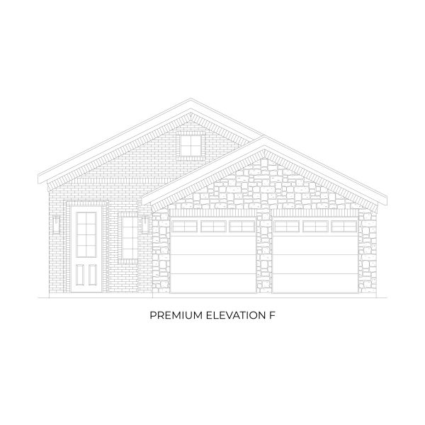 Representative rendering of the exterior for the Taylor Select F by First Texas Homes (Image 10). Representative rendering of the exterior for the Taylor Select F by First Texas Homes (Image 10).