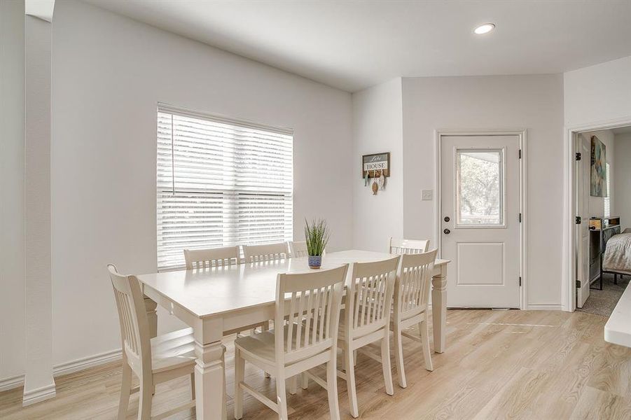 Furnished interior view inside a new home in , Granbury (Image 36).