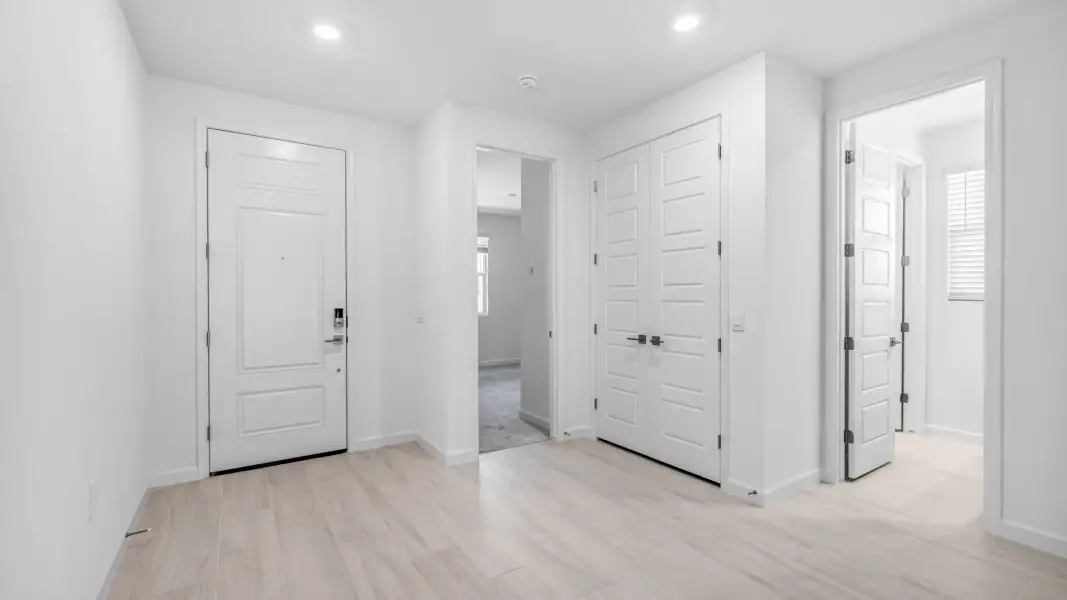 Representative unfurnished interior of a home built from the Tapatio by D.R. Horton in El Cidro, Goodyear (Image 18). Representative unfurnished interior of a home built from the Tapatio by D.R. Horton in El Cidro, Goodyear (Image 18).