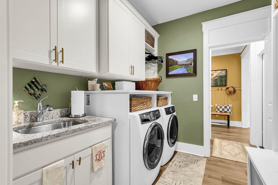 Furnished interior view inside a new home in , Summerville (Image 7).