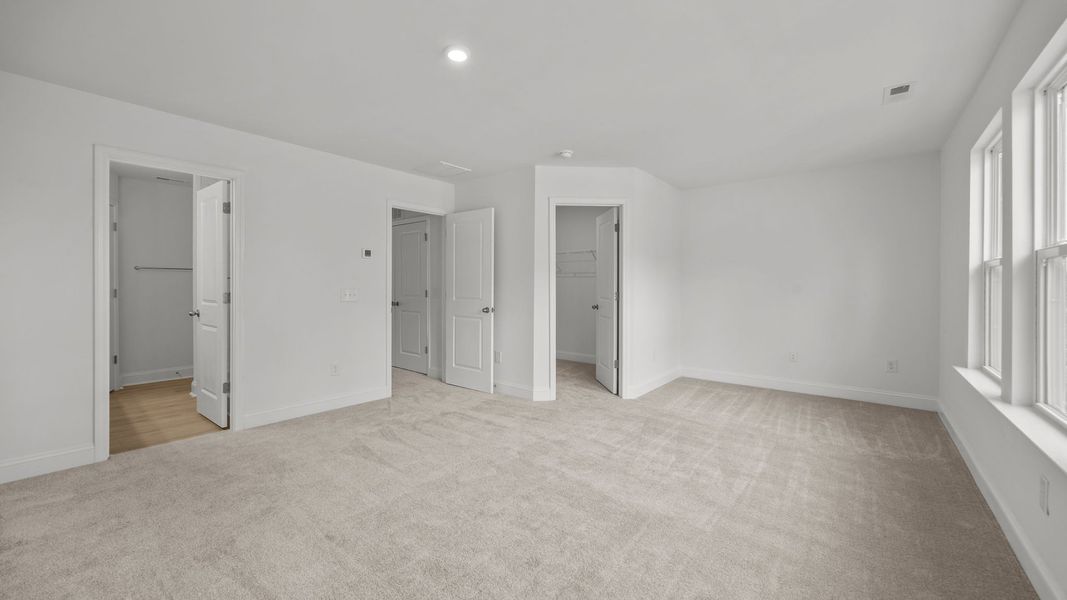 Furnished interior view inside a new home in Bell Glen, Charlotte (Image 18).