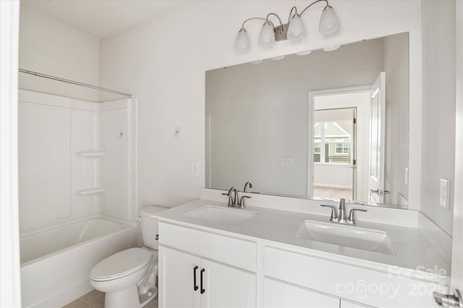 Furnished interior view inside a new home in , Charlotte (Image 10).