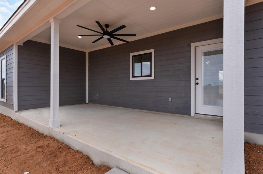 Back Covered Patio