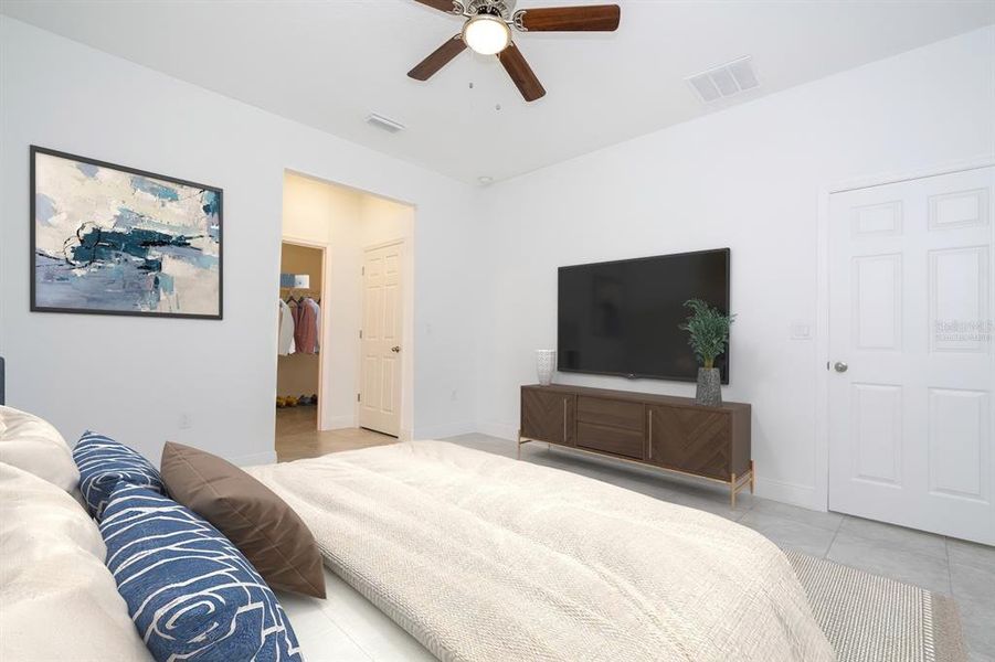Furnished interior view inside a new home in , Ocala (Image 18). Furnished interior view inside a new home in , Ocala (Image 18).