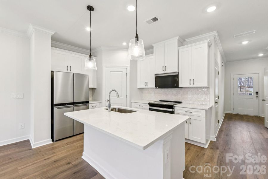 Furnished interior view inside a new home in , Fort Mill (Image 5).