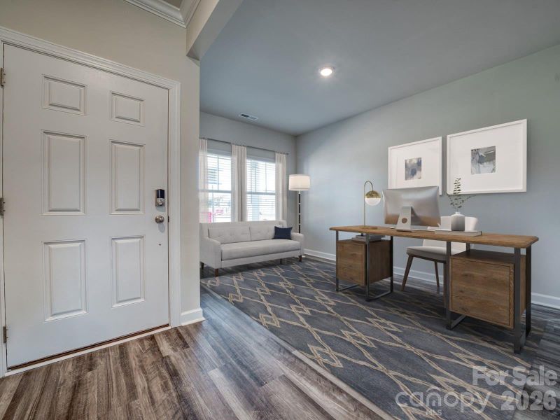 Photo is not of the actual home, but is an inspirational photo of builder’s model home and may depict options, furnishings, and/or decorator features that are not included