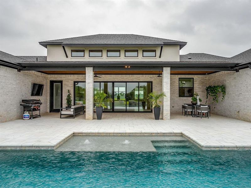 Exterior details and patio area of a home in Santana Ridge, Brock (Image 24).