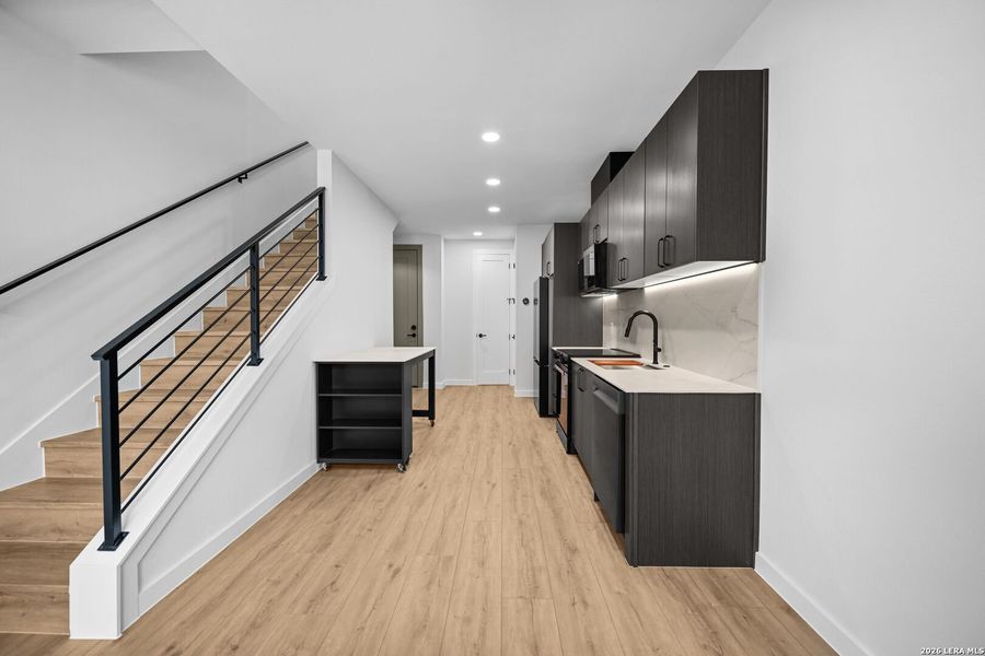 Furnished interior view inside a new home in , New Braunfels (Image 13).