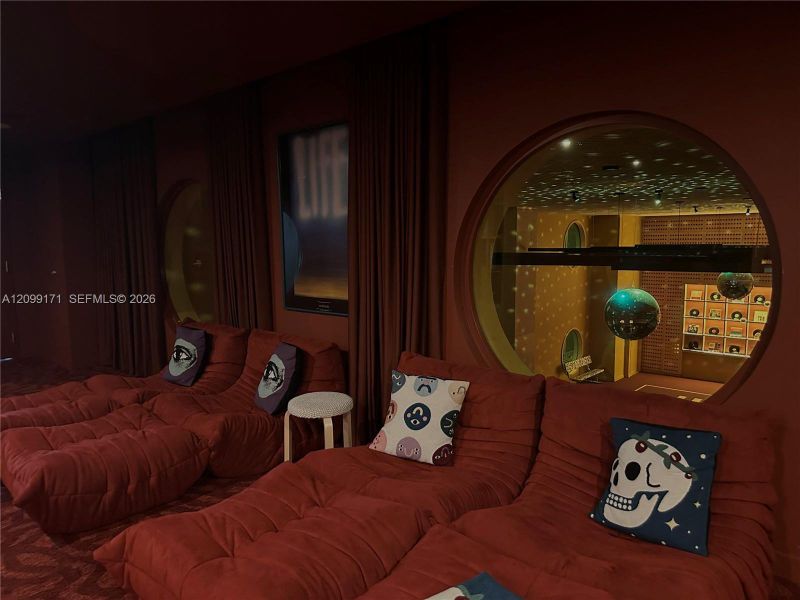 Furnished interior view inside a new home in , Miami (Image 11).