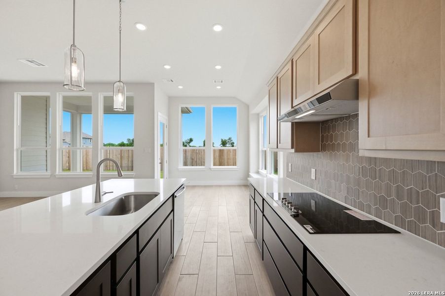 Furnished interior view inside a new home in Venado Crossing, Cibolo (Image 6).