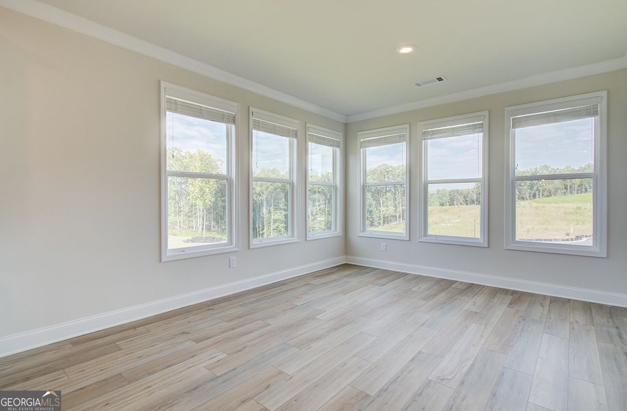 Spacious, unfurnished interior of a new home in Rosewood Lake Preserve, Hoschton (Image 19). Spacious, unfurnished interior of a new home in Rosewood Lake Preserve, Hoschton (Image 19).