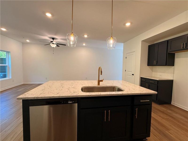 Furnished interior view inside a new home in Laurelwood, Douglasville (Image 8).