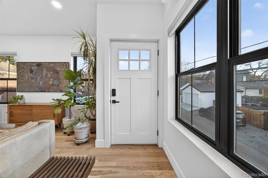 Furnished interior view inside a new home in , Denver (Image 36).