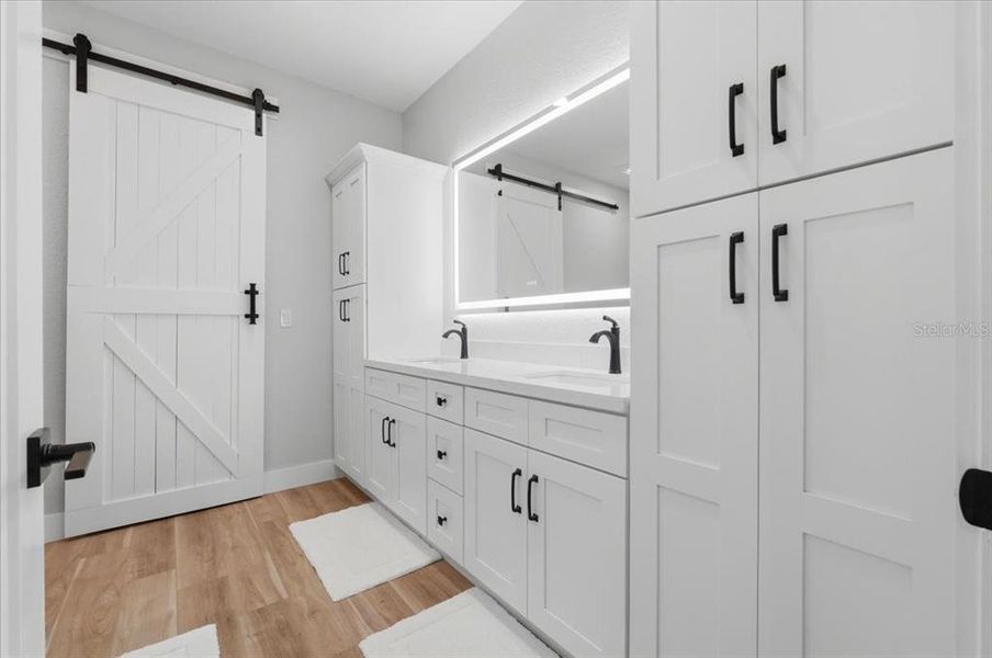 Furnished interior view inside a new home in , Sebring (Image 17).
