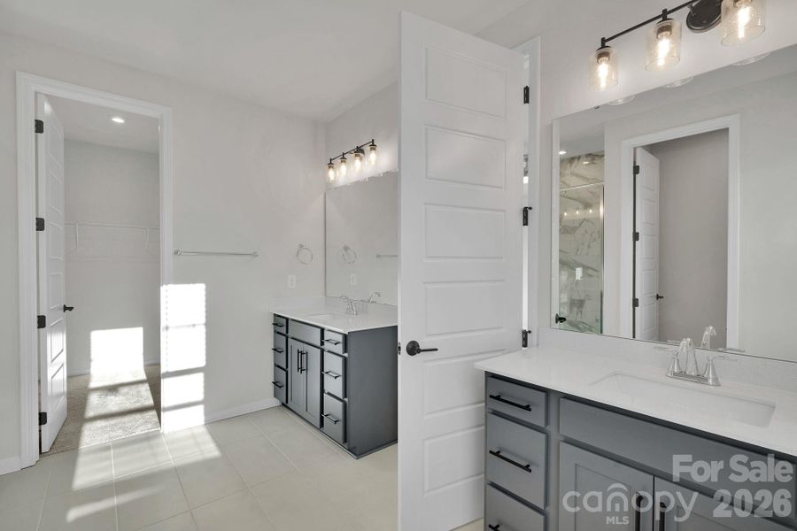 Furnished interior view inside a new home in Trellis at The Commons, Charlotte (Image 7). Furnished interior view inside a new home in Trellis at The Commons, Charlotte (Image 7).