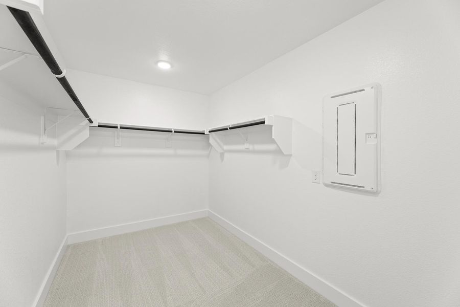 Spacious, unfurnished interior of a new home in Carriage Collection at Painted Tree, McKinney (Image 22).