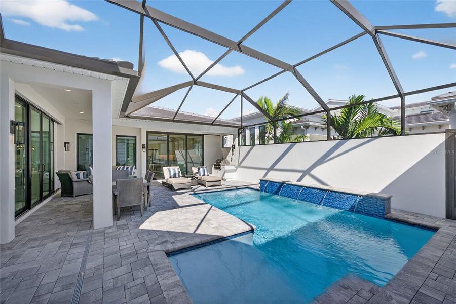 Furnished interior view inside a new home in Aqua Single Family Homes, Bradenton (Image 17).