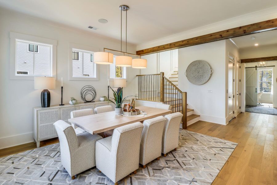 Furnished interior view inside a new home in The Preserve at Pennys Creek, Johns Island (Image 35).