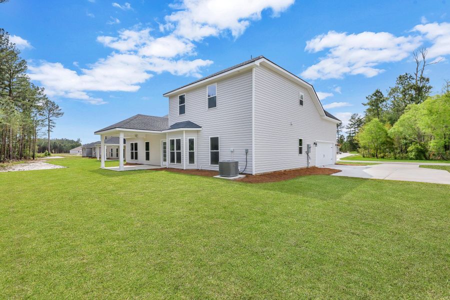 Representative exterior photo of a completed home built from the The Grayson by Smith Family Homes in Savannah Highlands, Savannah, GA (Image 22).