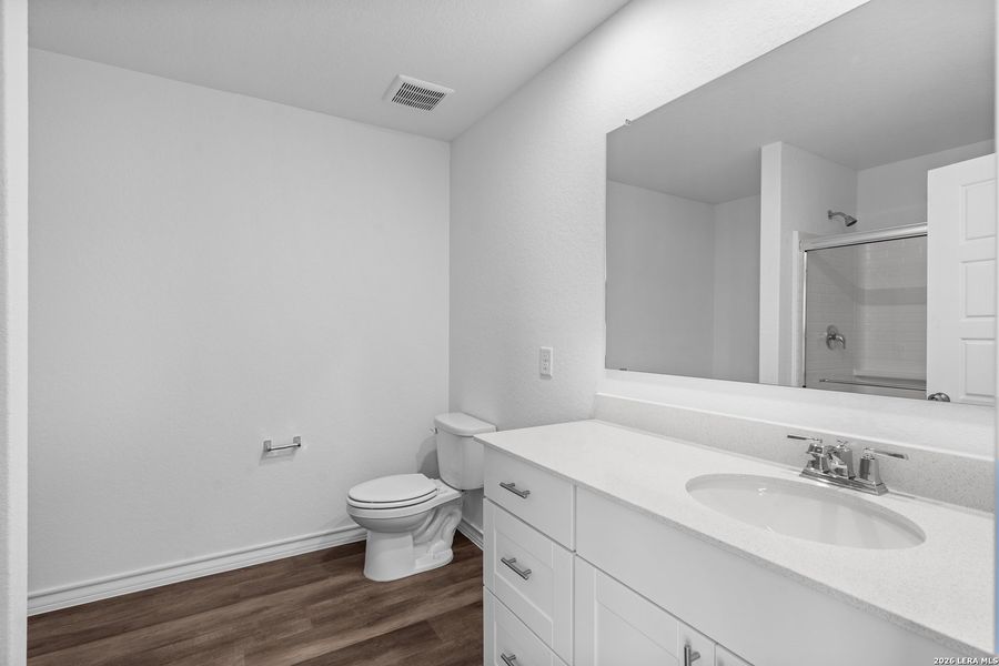 Furnished interior view inside a new home in The Overlook at Creekside, New Braunfels (Image 3).