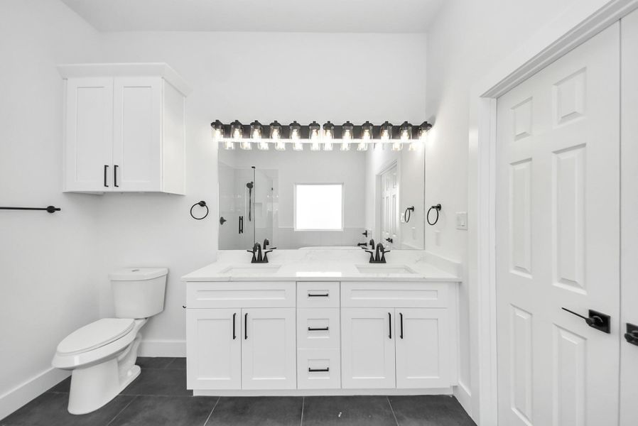 Primary bathroom Primary bathroom