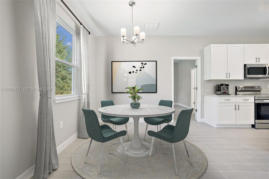 Furnished interior view inside a new home in , Palm Bay (Image 13).