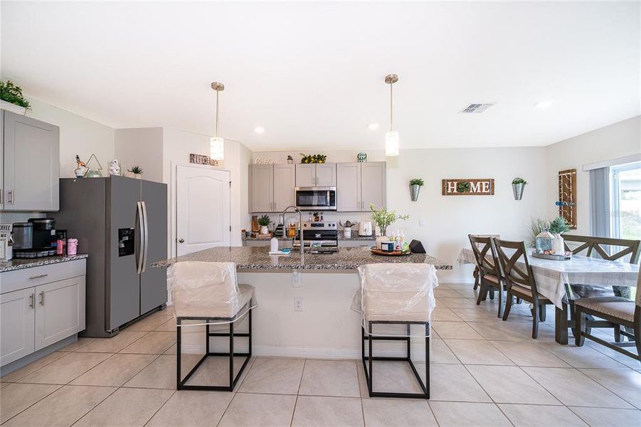 Furnished interior view inside a new home in Kindred, Kissimmee (Image 6).