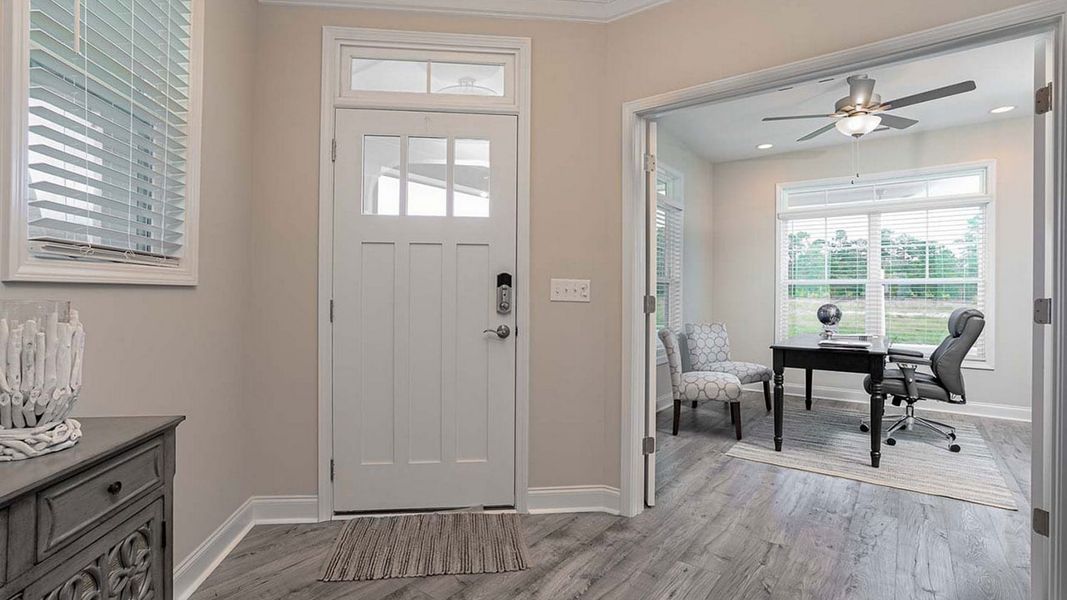 Representative furnished interior of a home built from the Promenade Craftsman by Epcon Communities in The Cottages at 78 North, Sanford (Image 4). Representative furnished interior of a home built from the Promenade Craftsman by Epcon Communities in The Cottages at 78 North, Sanford (Image 4).
