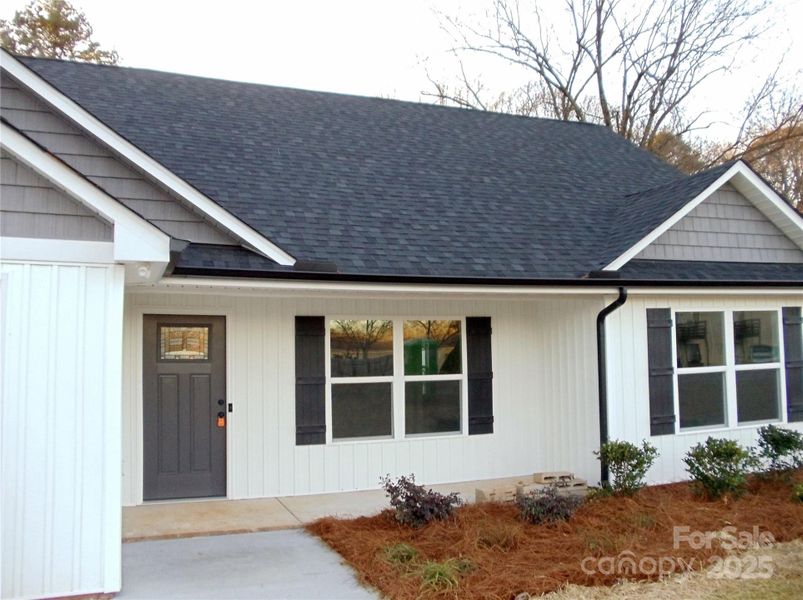 Exterior details and patio area of a home in , Mooresville (Image 27).