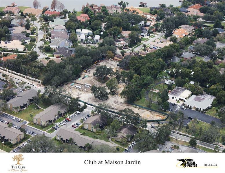 Site Aerial Photo-Development Progress January 2024