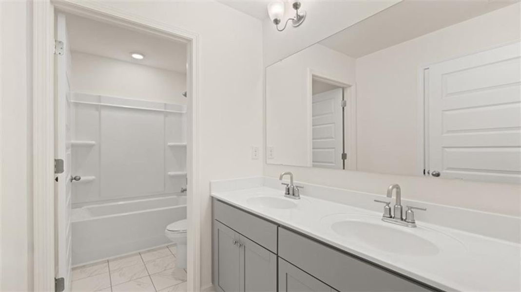 Furnished interior view inside a new home in Westland, Bogart (Image 13).