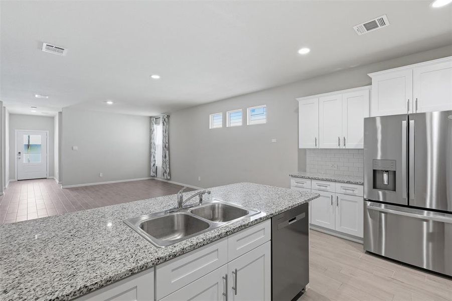 Furnished interior view inside a new home in The Overlook, Fort Worth (Image 10).