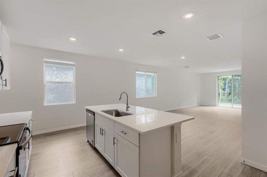 Furnished interior view inside a new home in Leyland Preserve - Premier Series, Brooksville (Image 10). Furnished interior view inside a new home in Leyland Preserve - Premier Series, Brooksville (Image 10).