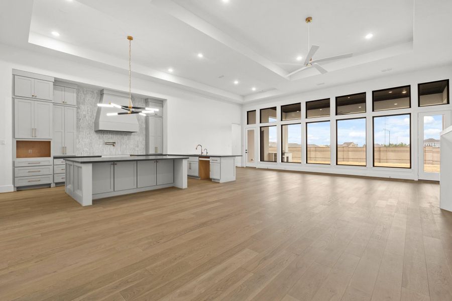 Representative Photo of Kitchen and Family Room Representative Photo of Kitchen and Family Room