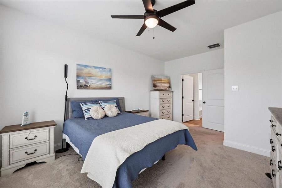 Furnished interior view inside a new home in , Orange (Image 9). Furnished interior view inside a new home in , Orange (Image 9).