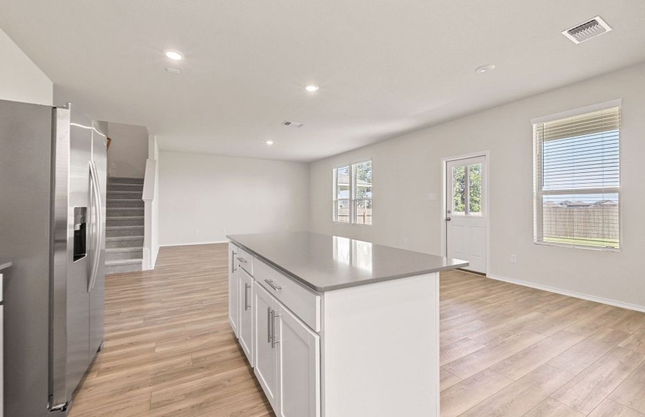Furnished interior view inside a new home in Sonterra, Jarrell (Image 11).