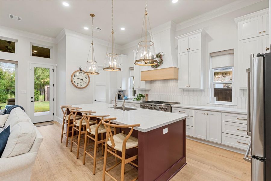 Furnished interior view inside a new home in , Bryan (Image 27). Furnished interior view inside a new home in , Bryan (Image 27).