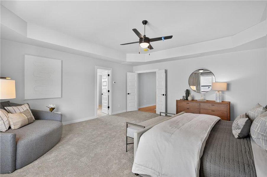 Furnished interior view inside a new home in , Gainesville (Image 15).