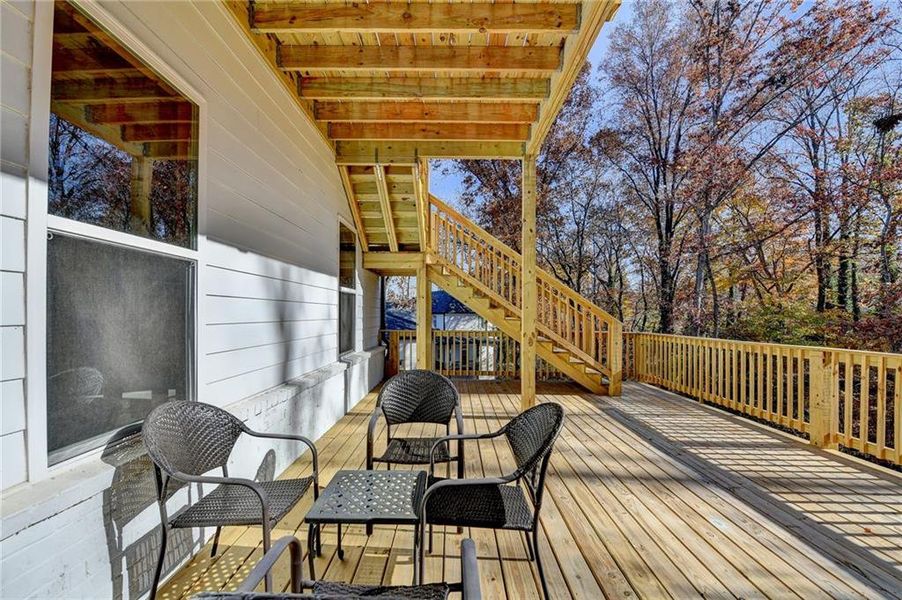 Exterior details and patio area of a home in , Buford (Image 28).