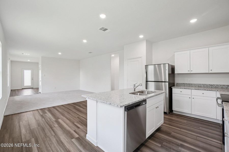 Furnished interior view inside a new home in , Palm Coast (Image 3).