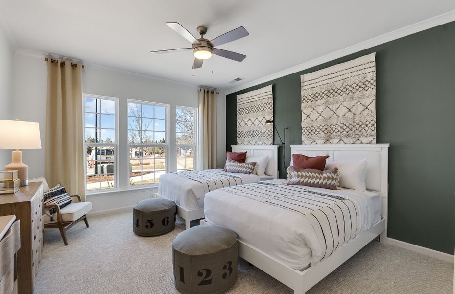 Representative furnished interior of a home built from the Davis by John Wieland in Sterling Pointe, Cumming (Image 21).